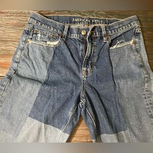 American Eagle Outfitters Women's 90s Bootcut Patchwork